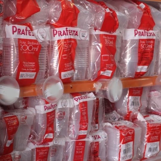 POTES E TAMPAS NA MACRO EMBALAGENS EM TAUBATÉ