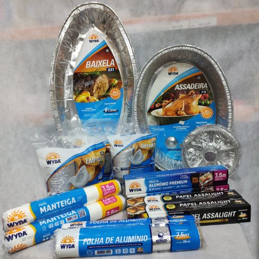 ASSADEIRAS DE ALUMÍNIO NA MACRO EMBALAGENS EM TAUBATÉ