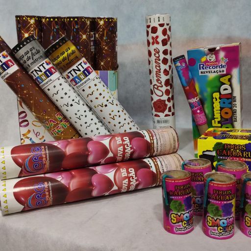 FOGOS DE ARTIFÍCIO NA MACRO EMBALAGENS EM TAUBATÉ