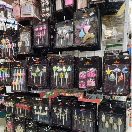 DIVERSAS VELAS NA MACRO EMBALAGENS EM TAUBATÉ