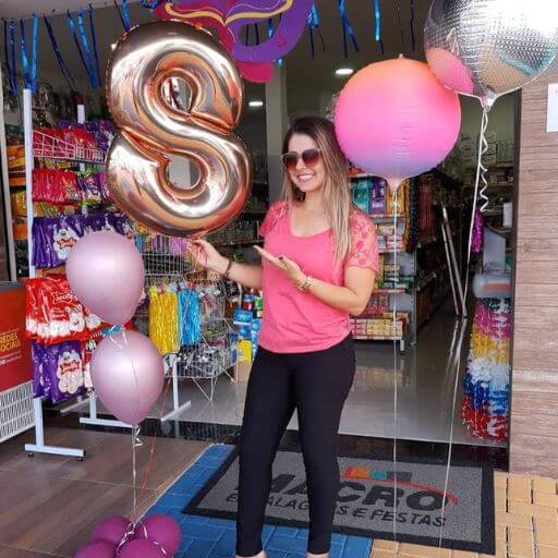 BEXIGAS E BALÕES NA MACRO EMBALAGENS EM TAUBATÉ