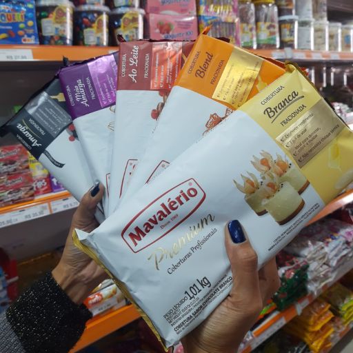 BARRAS DE CHOCOLATE NA MACRO EMBALAGENS EM TAUBATÉ