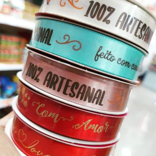 FITAS DE CETIM NA MACRO EMBALAGENS EM TAUBATÉ